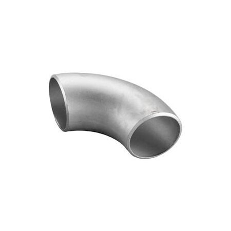 Merit Brass Co 304 SS Schedule 10 Long Radius 90 Degree Elbow 10 Butt-Weld Female 01401_160